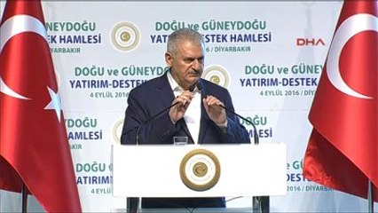 Diyarbakır Başbakan Binali Yıldırım Diyarbakır'da Konuştu 5