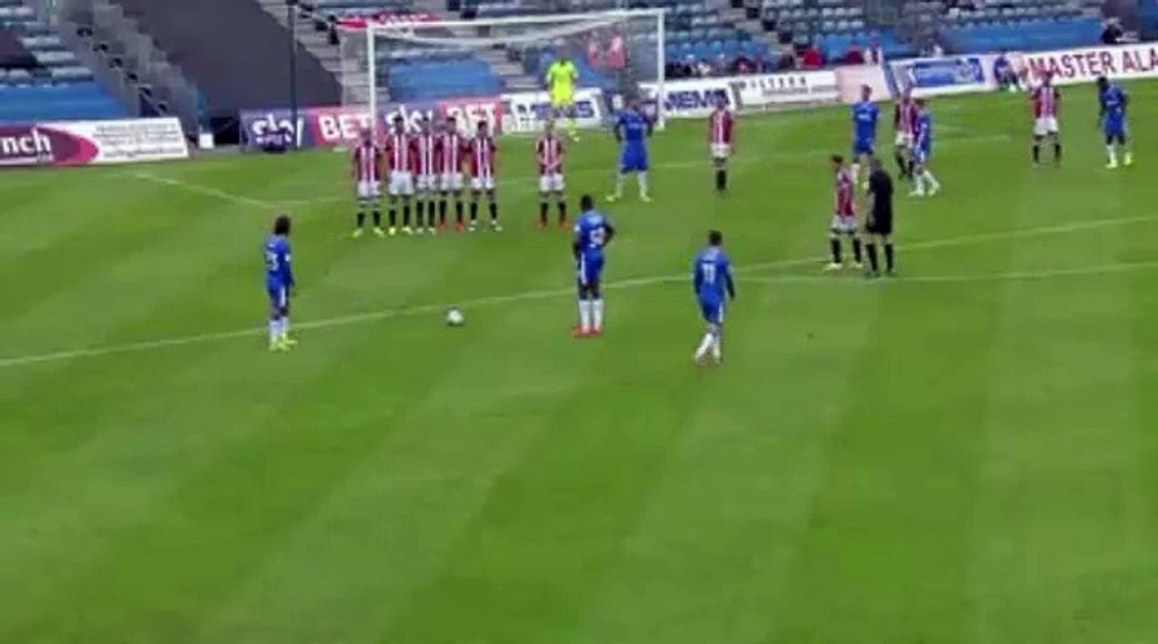 Bradley Dack GOAL - Gillingham FC 1-0 Sheffield United FC - 4.9.2016