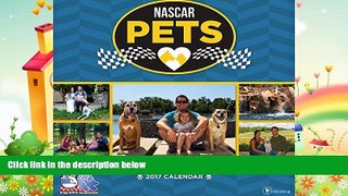 complete  2017 NASCAR Pets 12 Month Wall Calendar