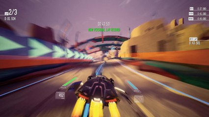 Redout Gameplay - Khamsim Time Attack (PC)