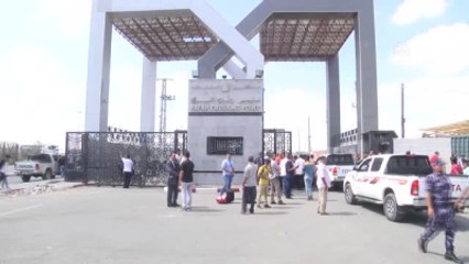 Refah Sınır Kapısı 'Geçici' Olarak Açıldı