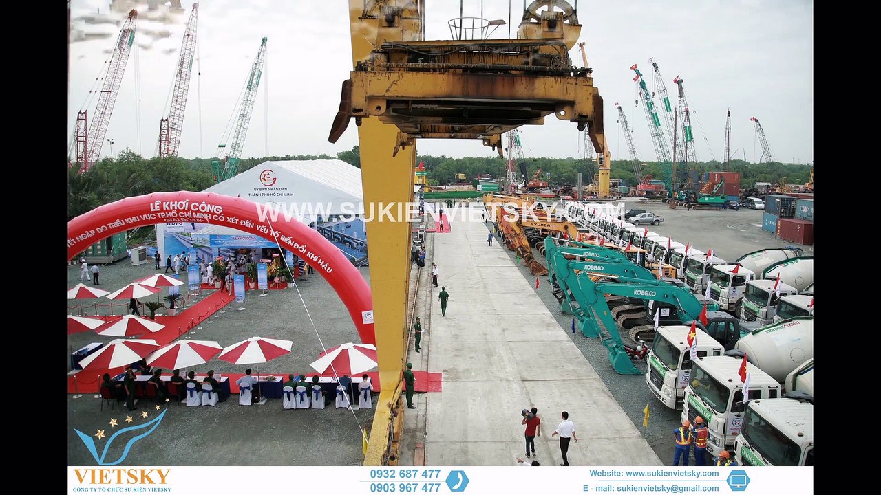 Khởi công, công ty tổ chức sự kiện khởi công chuyên nghiệp uy tín nhất tại Tp.HCM