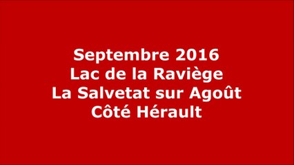 LE LAC DE LA RAVIEGE © 2016 (CÔTÉ HÉRAULT) La Salvetat sur Agoût