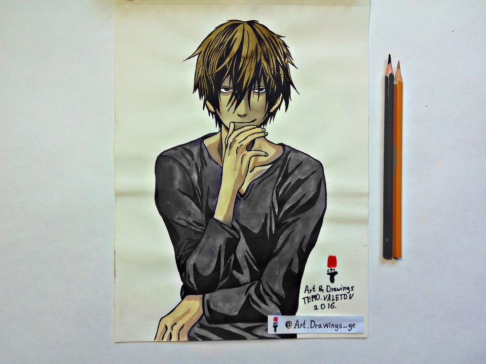 Speed Drawing Anime  Shishou Series / Рисую Аниме Великий учитель / アニメ師匠シリーズドローイング  / (Art & Drawings)