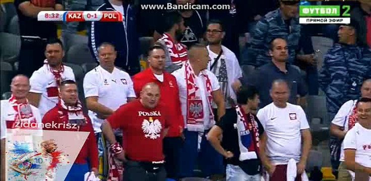 Bartosz Kapustka Fantastic Goal HD - Kazakhstan 0-1 Poland - World Cup Qualificarion - 04/09/2016