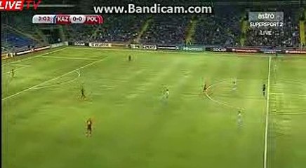 Bartosz Kapustka Amazing Chance - Kazakhstan 0-0 Poland - World Cup 04.09.2016 H