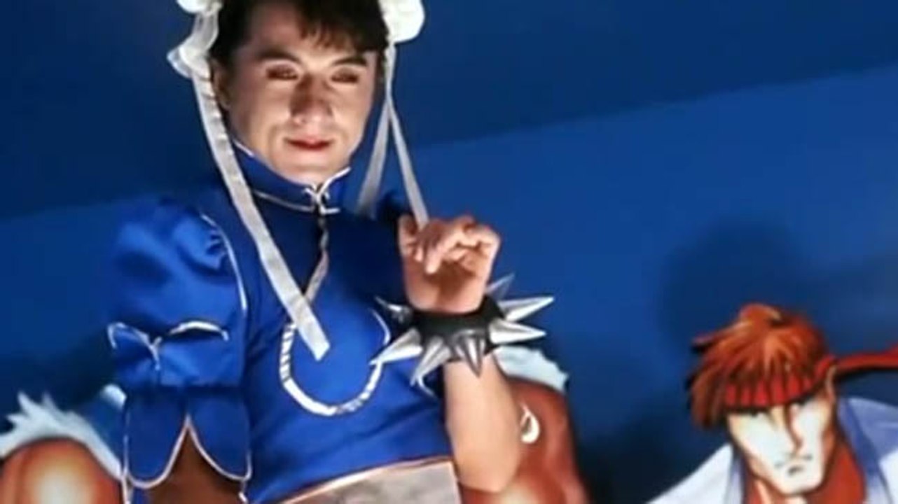 Jackie Chan parodia Street Fighter en City Hunter