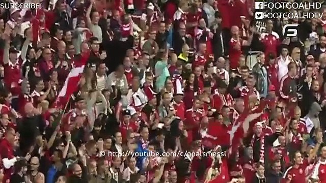 Christian Eriksen Goal - Denmark vs Armenia 1-0 (Elimination Russia 2018) 04.09.2016 HD