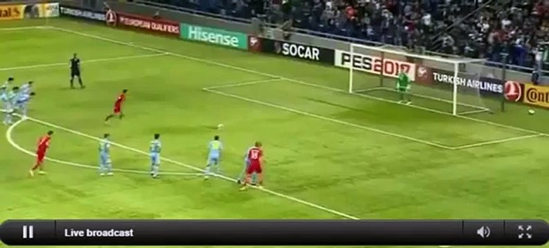 0-2 Robert Lewandowski Goal ~ Kazakhstan vs Poland 0-2 ~ [Elimination Russia 2018] 04.09.2016 HD