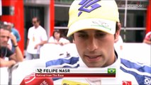 Sky F1: Felipe Nasr Post Race Interview (2016 Italian Grand Prix)