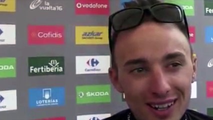 La Vuelta 2016 - Gianluca Brambilla : "C'est tout simplement un grand jour pour moi et pour Etixx Quick Step"