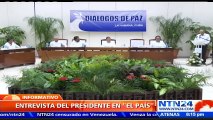 El presidente de Colombia Juan Manuel Santos opina que el gran reto que le queda al proceso de paz con la guerrilla de las FARC 