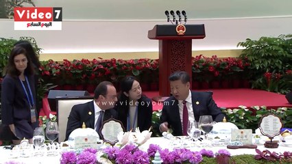 حوار جانبى بين السيسى وبوتين خلال حفل عشاء على هامش قمة العشرين