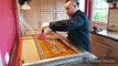 La fabrication des bonbons du Rucher de Chanteloup à Stembert