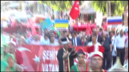 Pursaklar'da 15 Temmuz Şehitleri İçin Yürüyüş Yapıldı