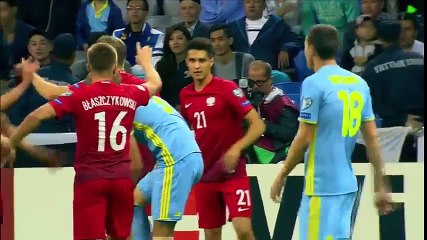 Kazakhstan vs Poland 2-2 All Goals & Highlights HD