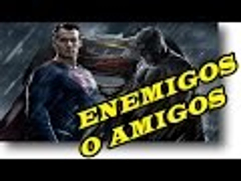 BATMAN VS SUPERMAN SIMILAR A LOS VENGADORES  nuevo