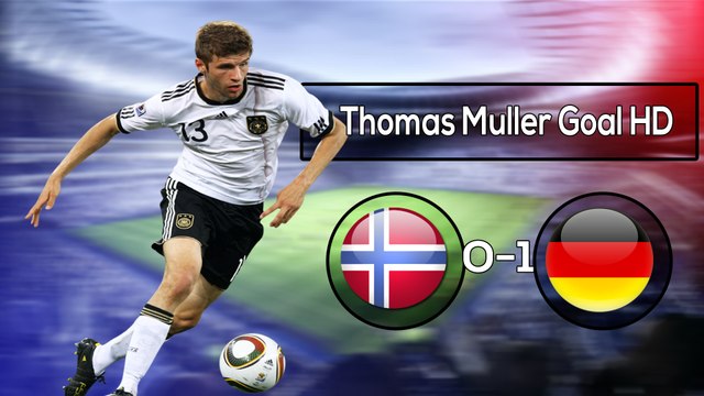 Thomas Muller Fantastic Goal HD - Norway 0-1 Germany - World Cup Qualification - 04/09/2016 HD