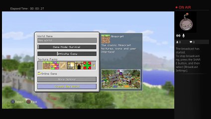 Starting new survival (2)