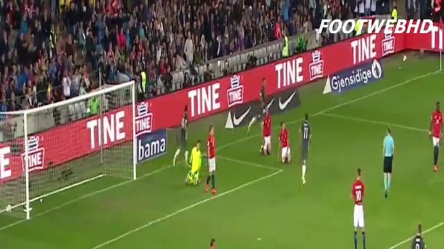 Joshua Kimmich Goal - Norway vs Germany 0-2 [4.09.2016] World Cup - Qualification