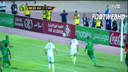 Hilal Soudani Goal - Algeria vs Lesotho 1-0 [4.09.2016] Africa Cup - Qualification