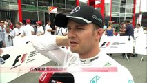 Sky F1: Nico Rosberg Post Race Interview (2016 Italian Grand Prix)