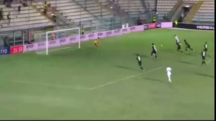 Andrea Catellani Goal HD - Carpi 1-1 Benevento - 4.9.2016