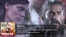 MIRZYA Title Full Audio Song   MIRZYA   Harshvardhan Kapoor, Saiyami Kher   Shankar Ehsaan Loy