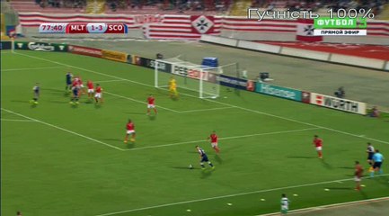 Steven Fletcher Goal HD - Malta	1-4	Scotland - 04.09.2016 HD