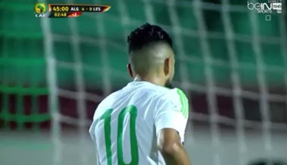 Ryad Boudebouz Penalty Goal - Algeria 5-0 Lesotho (04/09/2016)