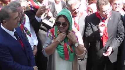 Hülya Darcan, Hayme Ana'yı Anma Şenlikleri'ne Katıldı