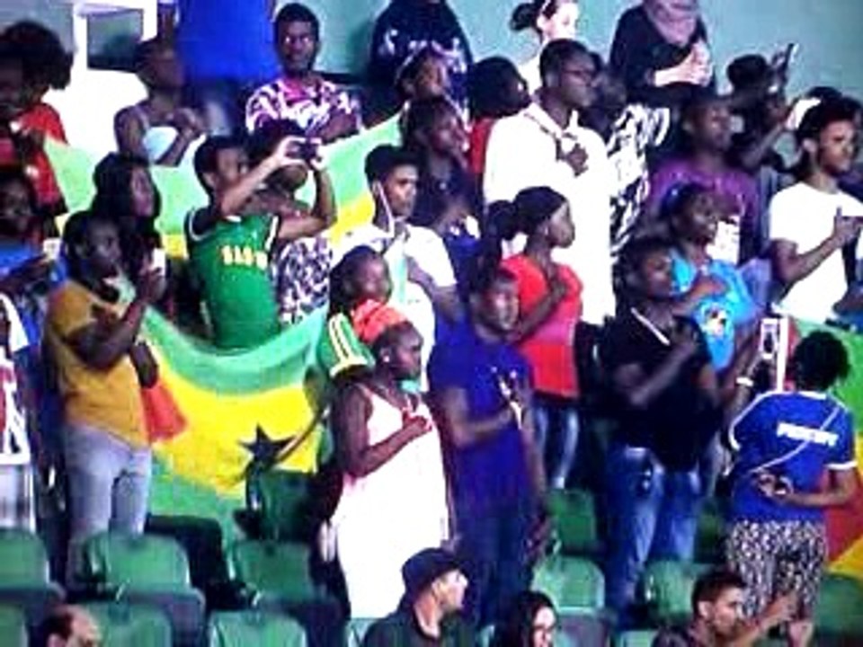 Maroc 1 Sao tome 0 Les Hymnes nationaux