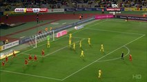 Jovetić pogodak za 1-1 (Rumunija vs Crna Gora kvalifikacije za Sp 4 septembar 2016)