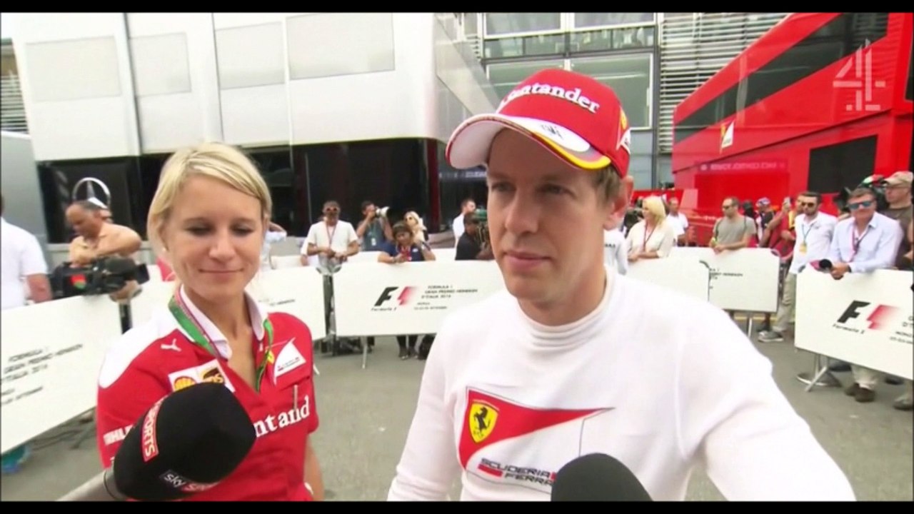 C4F1: Sebastian Vettel Post Race Interview (2016 Italian Grand Prix)