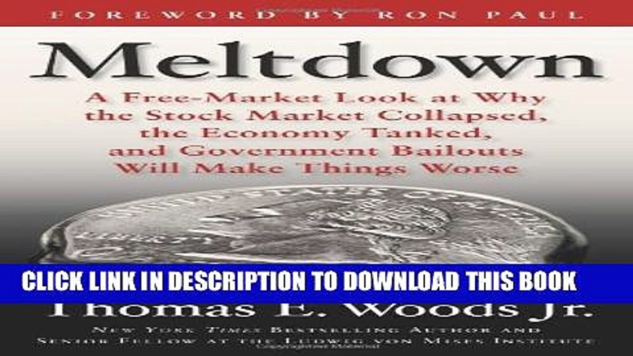 [PDF] Meltdown: A Free-Market Look at Why the Stock Market Collapsed, the Economy Tanked, and