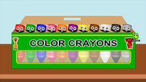 Learn Colors with Pencil | Color Crew Crayons | Learning Colors for Toddlers Kids Children