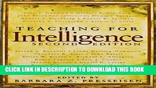 [New] Teaching for Intelligence Exclusive Online