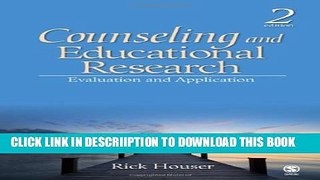 [PDF] Counseling and Educational Research: Evaluation and Application Exclusive Online