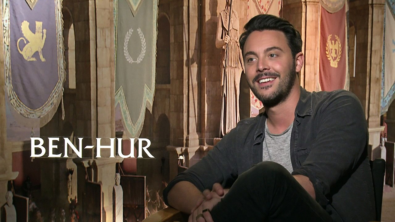 Jack Huston on Morgan Freeman