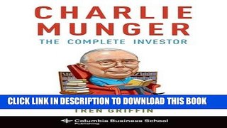 [PDF] Charlie Munger: The Complete Investor Popular Online