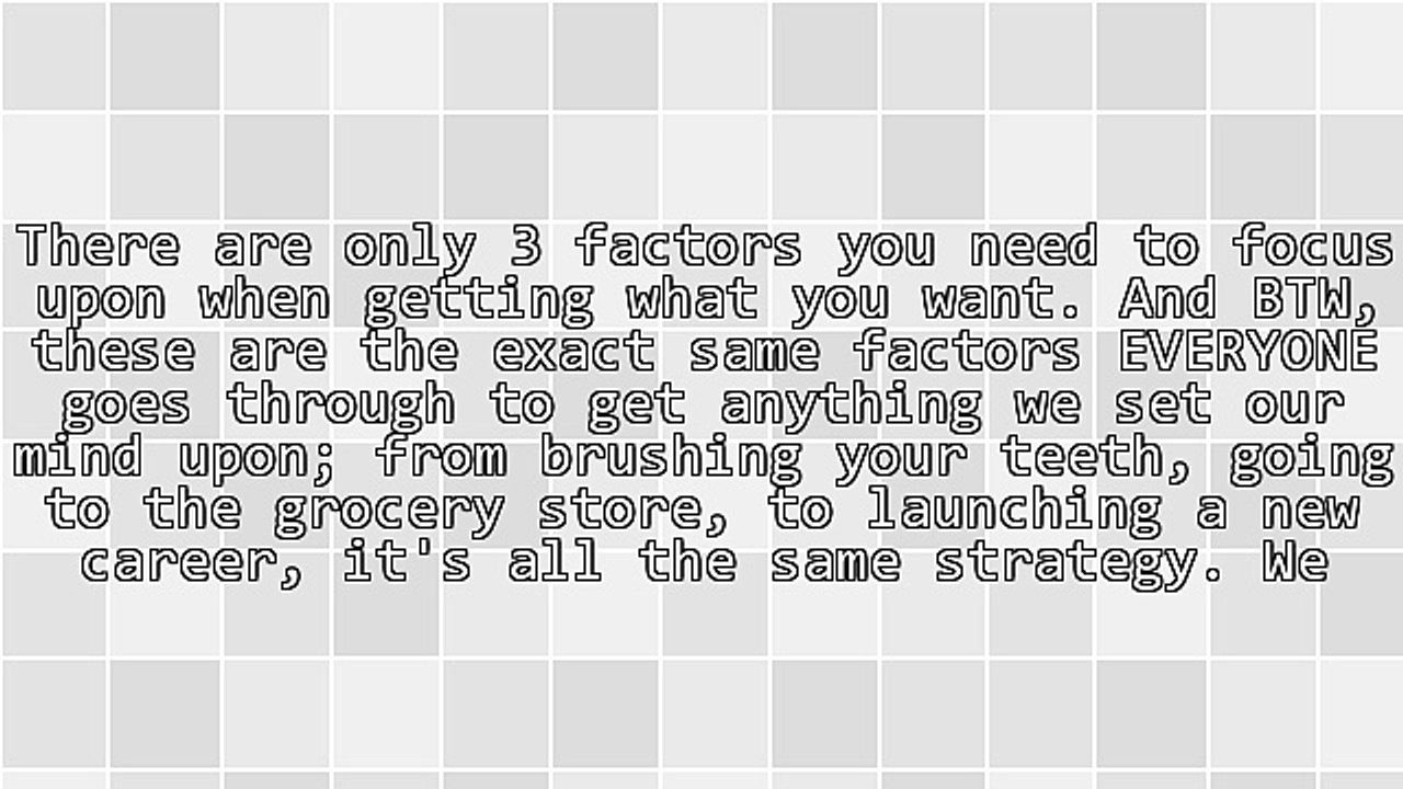 3 SIMPLE Steps to Setting and Getting Your Goals!