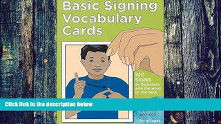 Big Deals  Vocabulary Cards: Set A (Green) (Sign Language - Hearing Series/Set a)  Free Full Read