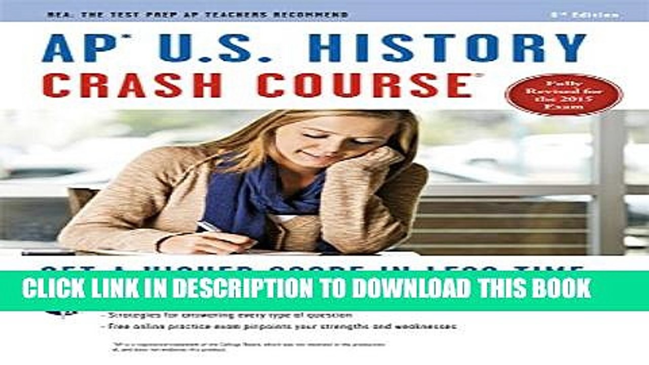 [Read PDF] APÂ® U.S. History Crash Course Book + Online (Advanced Placement (AP) Crash Course)