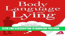 [PDF] Body Language and Lying: Learn the Secret Meaning Behind Every Move Full Colection
