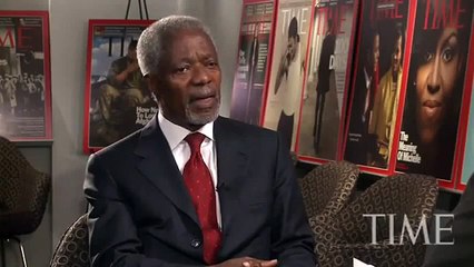 UN's greatest failure is failure to stop wars- Kofi Annan to time magazine