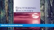 Big Deals  Stuttering Recovery: Personal and Empirical Perspectives  Best Seller Books Best Seller