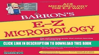 [New] E-Z Microbiology (Barron s E-Z Series) Exclusive Online