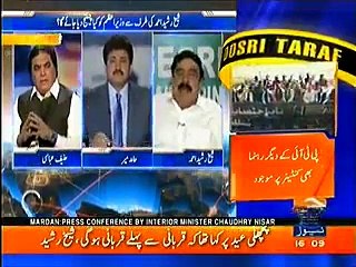 Sheikh Rasheed Left The Show After Hanif Abbasi Comments