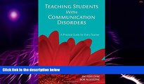 Must Have PDF  Teaching Students With Communication Disorders: A Practical Guide for Every