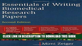 [New] Essentials of Writing Biomedical Research Papers. Second Edition Exclusive Online